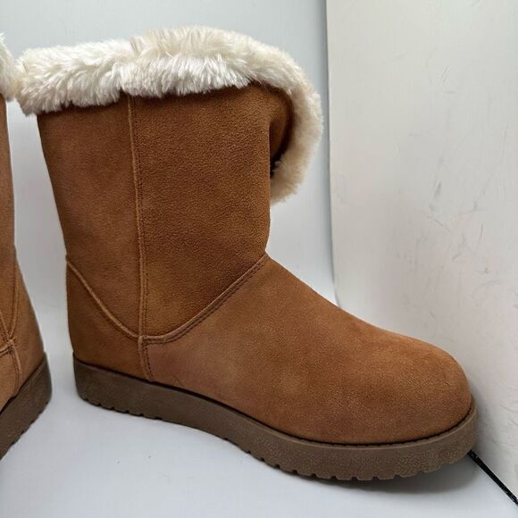 CUSHIONAIRE Women's pull on boot +Memory Foam - Picture 6 of 7